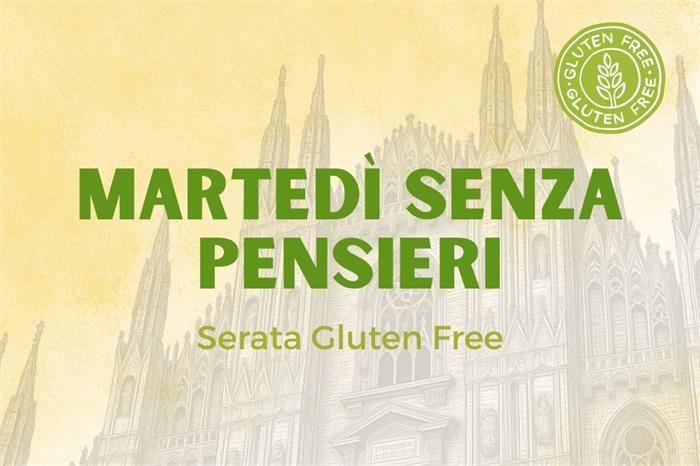 Martedì senza pensieri: la serata gluten free da Piperita a Milano 🆓🌾
